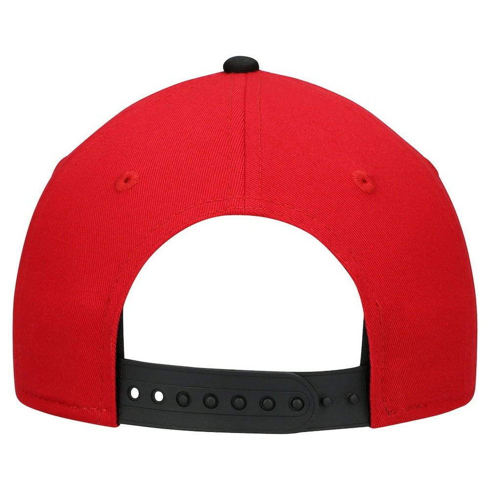 San Francisco 49ers New Era Preschool Arch COOLERA 9FORTY A-Frame M-Crown Adjustable Hat Scarlet/Gold
