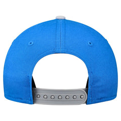 Detroit Lions New Era Preschool Arch COOLERA 9FORTY A-Frame M-Crown Adjustable Hat Blue/Gray