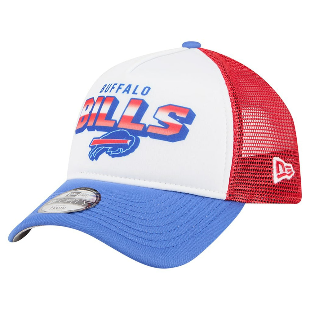 Buffalo Bills New Era Preschool 9FORTY A-Frame Adjustable Hat White