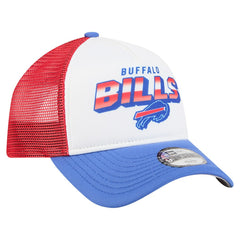 Buffalo Bills New Era Preschool 9FORTY A-Frame Adjustable Hat White