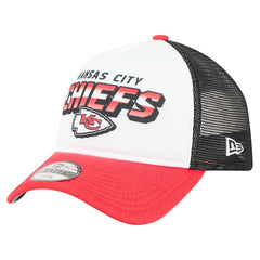Kansas City Chiefs New Era Preschool 9FORTY A-Frame Adjustable Hat White