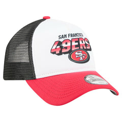 San Francisco 49ers New Era Preschool 9FORTY A-Frame Adjustable Hat White
