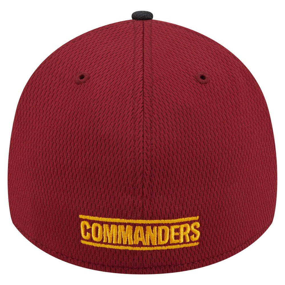 Washington Commanders New Era Visor Hit 39THIRTY Flex Hat Burgundy