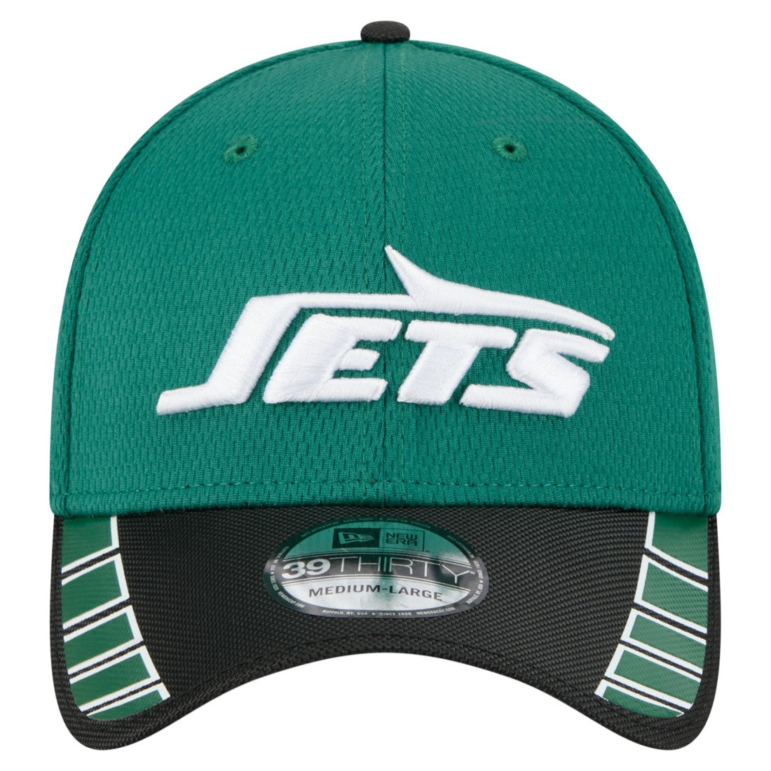 New York Jets New Era Visor Hit 39THIRTY Flex Hat Green
