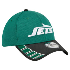 New York Jets New Era Visor Hit 39THIRTY Flex Hat Green