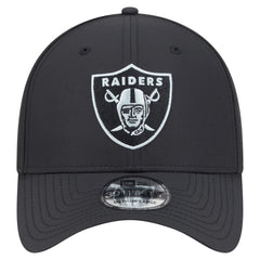 Las Vegas Raiders New Era Night 39THIRTY Flex Hat Black