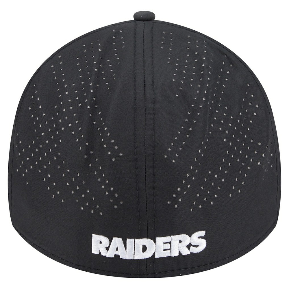 Las Vegas Raiders New Era Night 39THIRTY Flex Hat Black