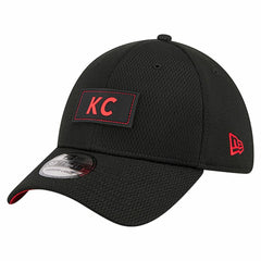 Kansas City Chiefs New Era Scoreboard 39THIRTY Flex Hat Black