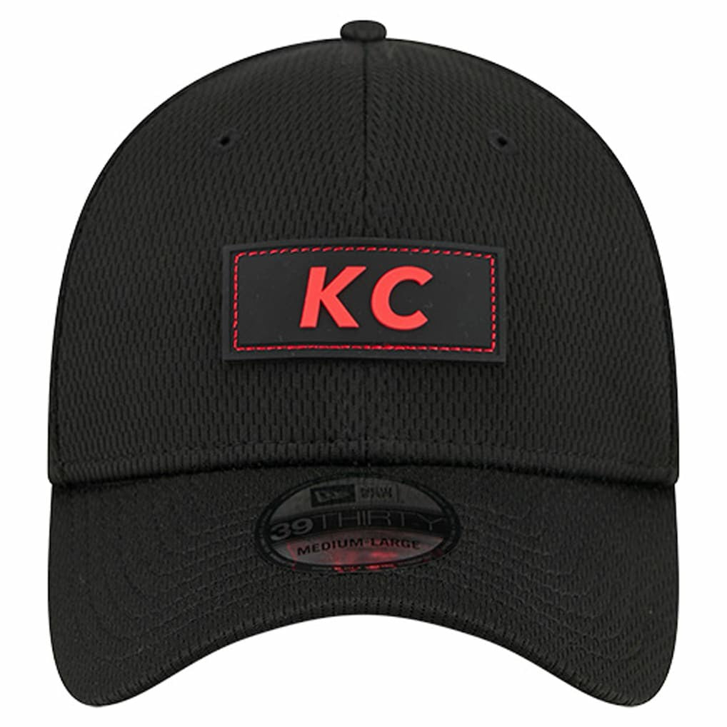 Kansas City Chiefs New Era Scoreboard 39THIRTY Flex Hat Black