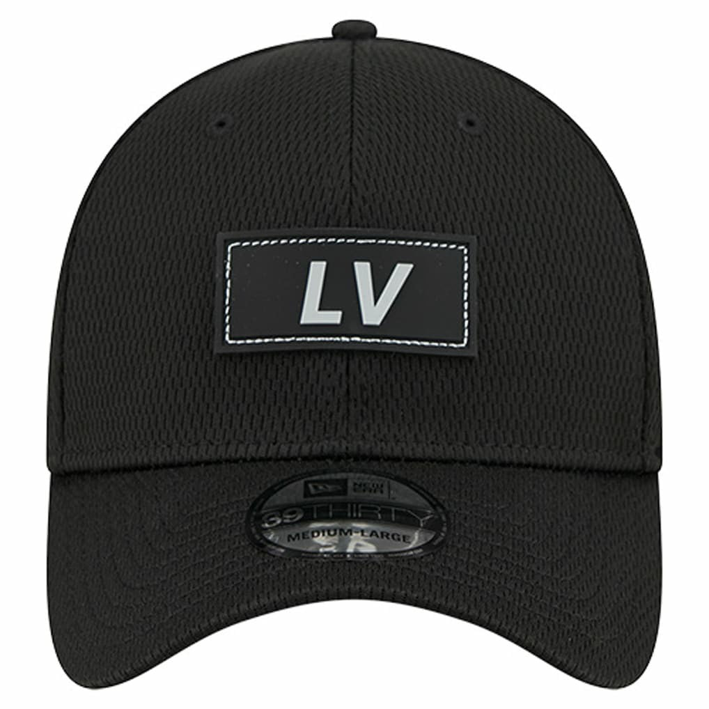 Las Vegas Raiders New Era Scoreboard 39THIRTY Flex Hat Black