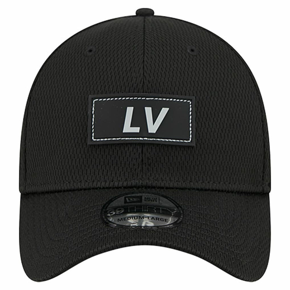 Las Vegas Raiders New Era Scoreboard 39THIRTY Flex Hat Black