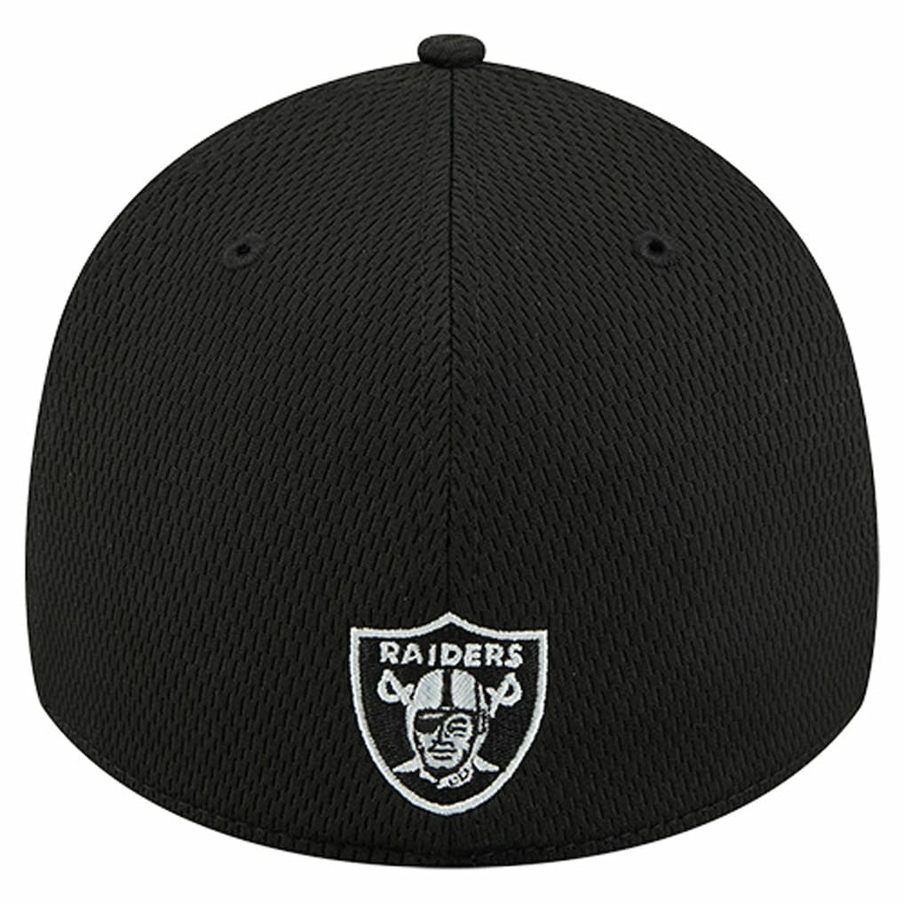 Las Vegas Raiders New Era Scoreboard 39THIRTY Flex Hat Black