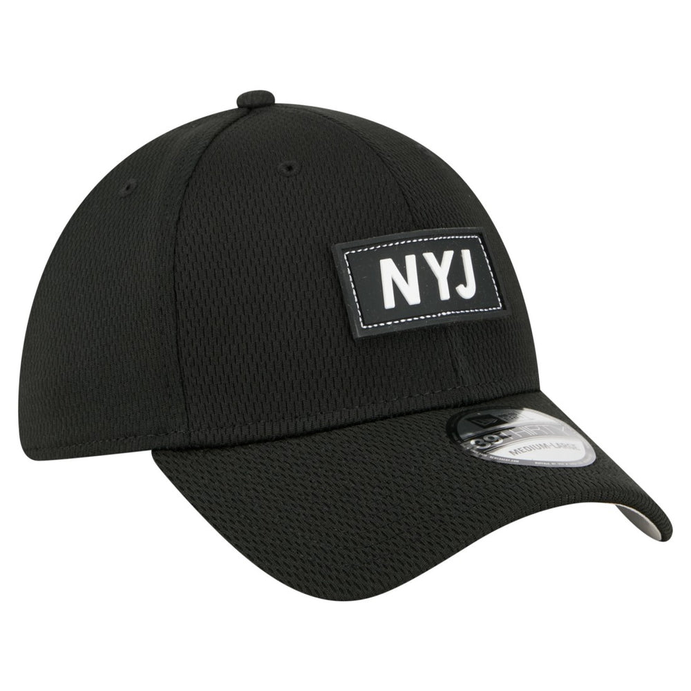 New York Jets New Era Scoreboard 39THIRTY Flex Hat Black