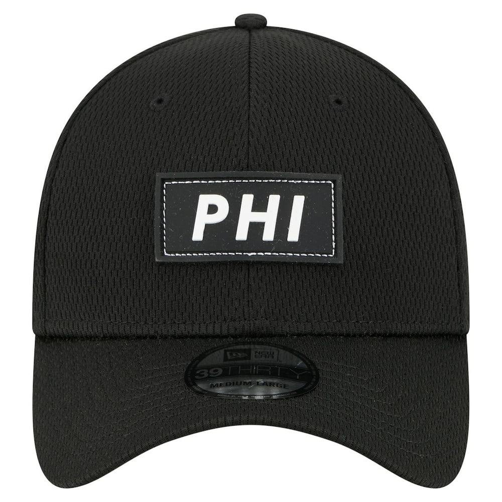 Philadelphia Eagles New Era Scoreboard 39THIRTY Flex Hat Black