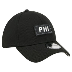 Philadelphia Eagles New Era Scoreboard 39THIRTY Flex Hat Black