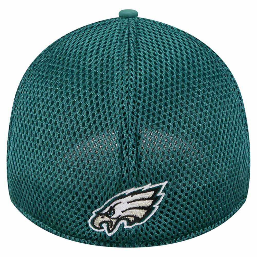 Philadelphia Eagles New Era Outline 39THIRTY Flex Hat Midnight Green