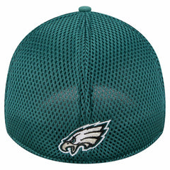 Philadelphia Eagles New Era Outline 39THIRTY Flex Hat Midnight Green