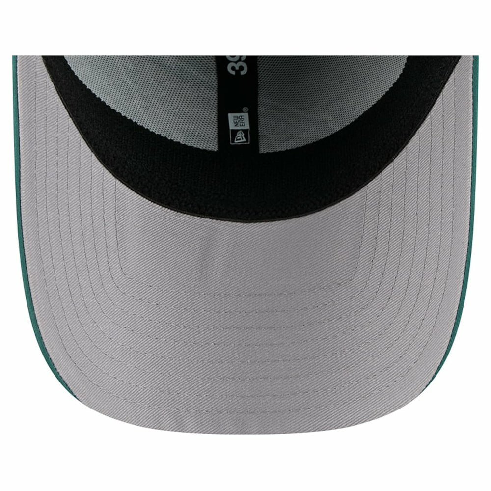 Philadelphia Eagles New Era Outline 39THIRTY Flex Hat Midnight Green