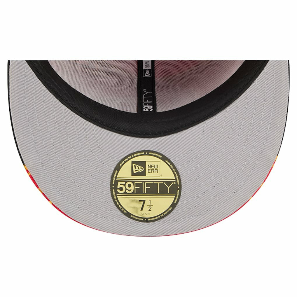 Kansas City Chiefs New Era Break 59FIFTY Fitted Hat Red/Black