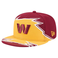Washington Commanders New Era Break 59FIFTY Fitted Hat Burgundy/Gold