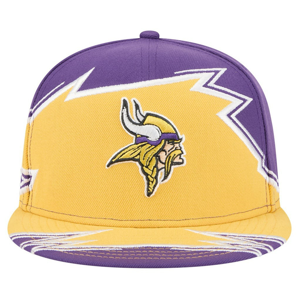 Minnesota Vikings New Era Break 59FIFTY Fitted Hat Purple/Gold