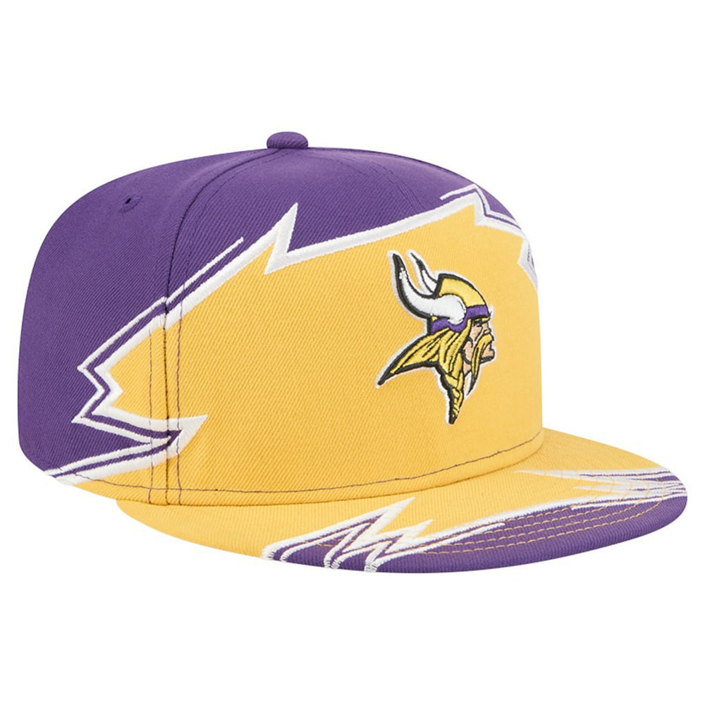 Minnesota Vikings New Era Break 59FIFTY Fitted Hat Purple/Gold