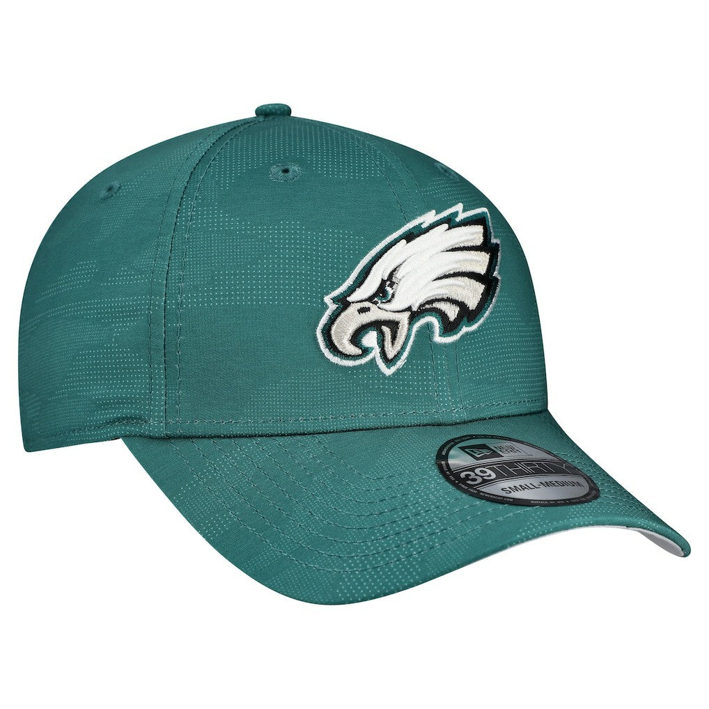 Philadelphia Eagles New Era Tonal Camo 39THIRTY Stretch Fit Hat Midnight Green
