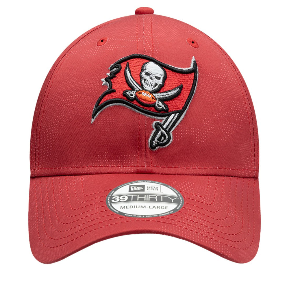 Tampa Bay Buccaneers New Era Tonal Camo 39THIRTY Stretch Fit Hat Red
