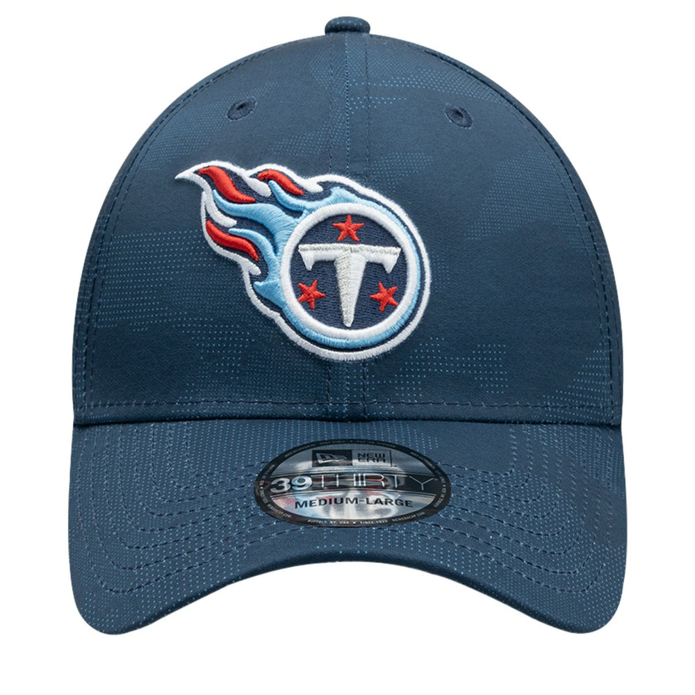 Tennessee Titans New Era Tonal Camo 39THIRTY Stretch Fit Hat Navy