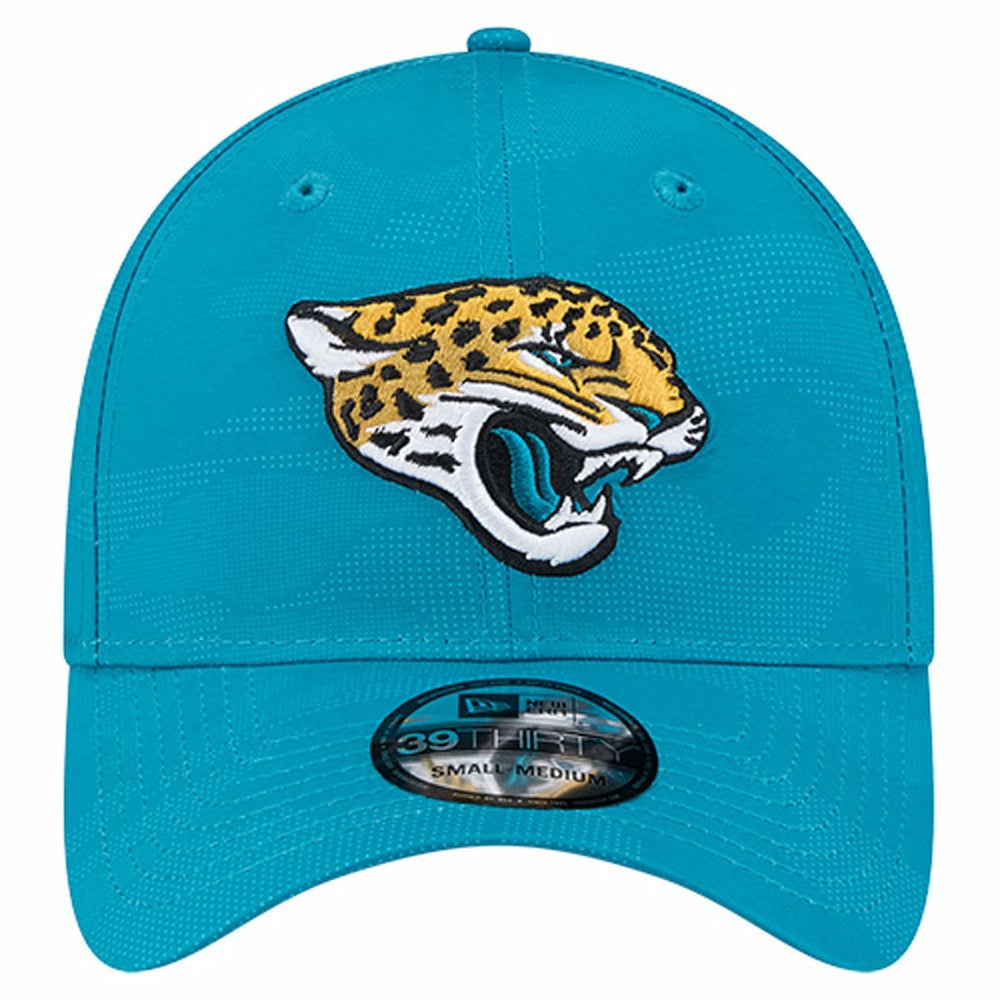 Jacksonville Jaguars New Era Tonal Camo 39THIRTY Stretch Fit Hat Teal