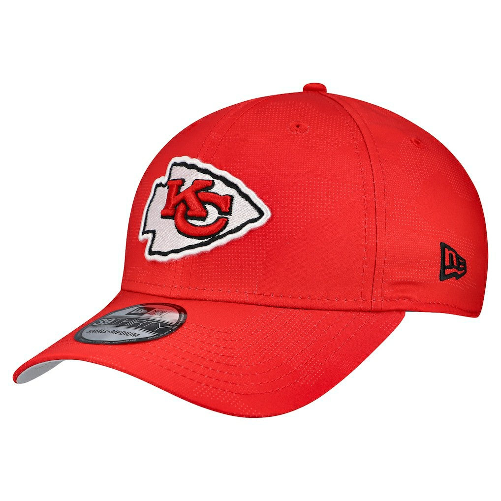 Kansas City Chiefs New Era Tonal Camo 39THIRTY Stretch Fit Hat Red