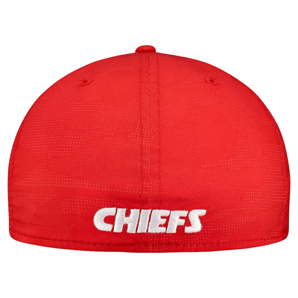 Kansas City Chiefs New Era Tonal Camo 39THIRTY Stretch Fit Hat Red