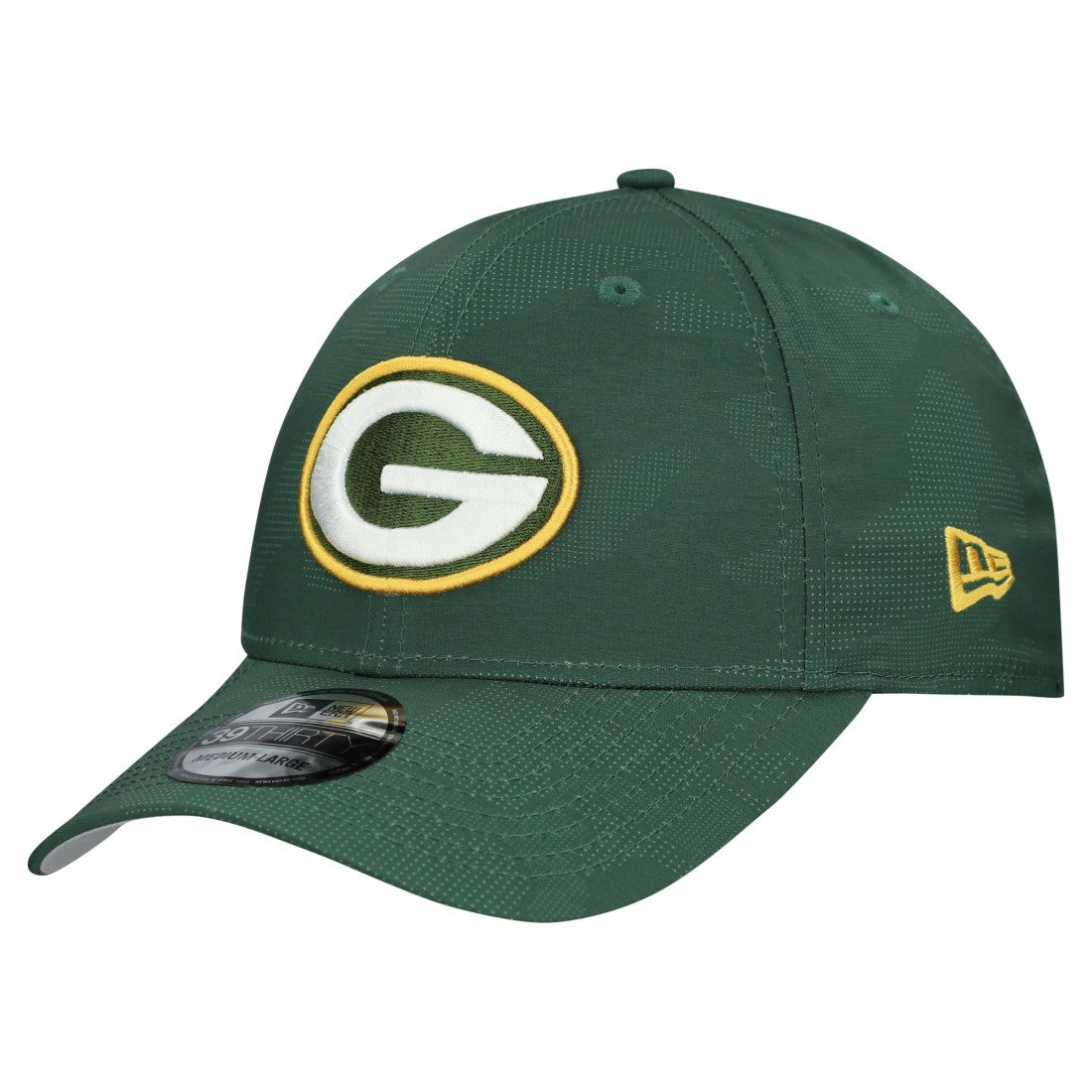 Green Bay Packers New Era Tonal Camo 39THIRTY Stretch Fit Hat Green