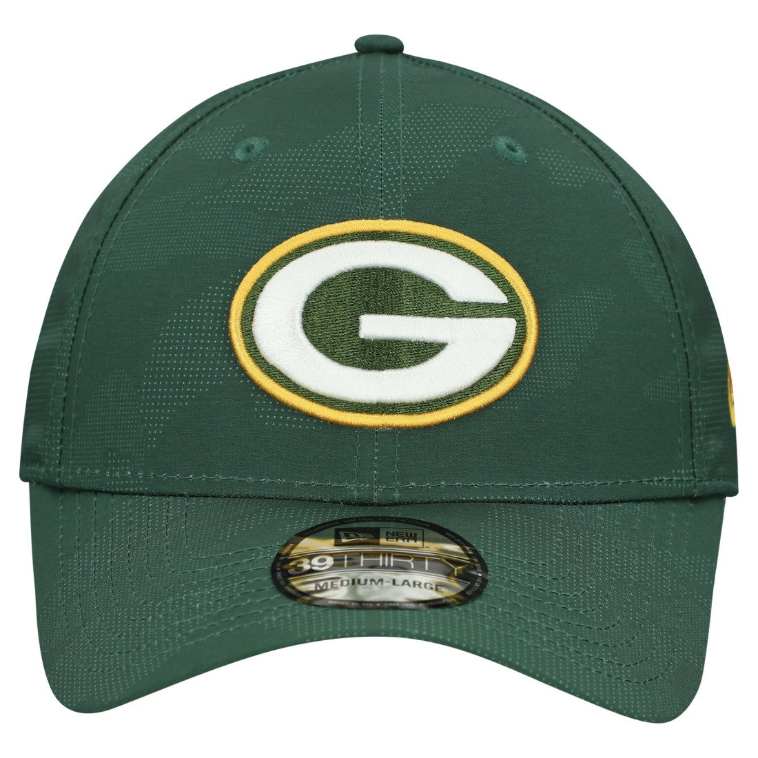 Green Bay Packers New Era Tonal Camo 39THIRTY Stretch Fit Hat Green
