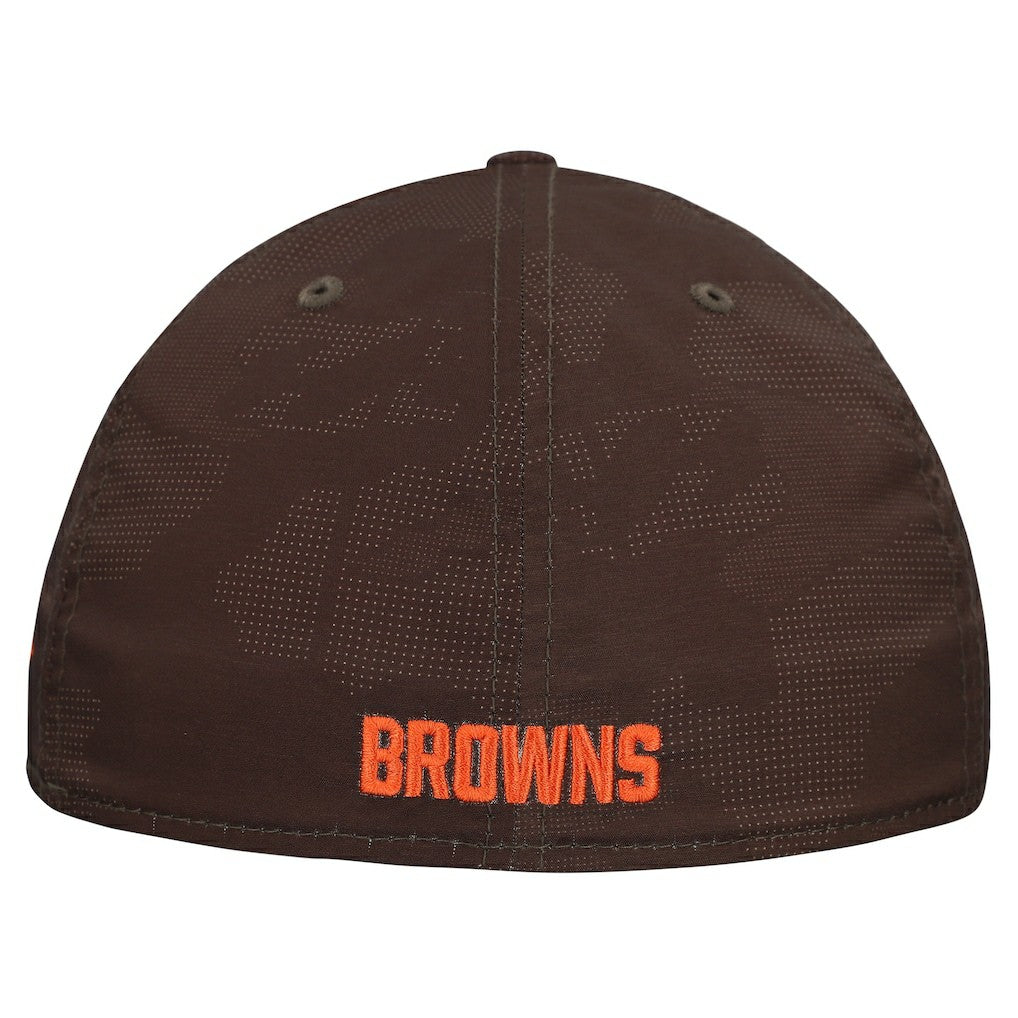 Cleveland Browns New Era Tonal Camo 39THIRTY Stretch Fit Hat Brown
