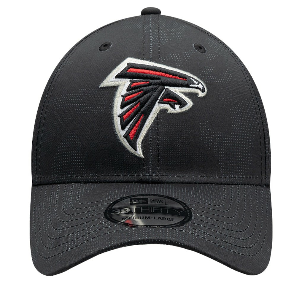 Atlanta Falcons New Era Tonal Camo 39THIRTY Stretch Fit Hat Black