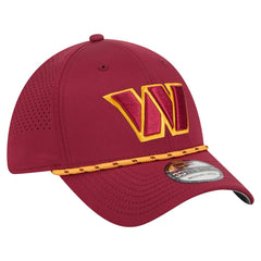 Washington Commanders New Era Perforated 39THIRTY Flex Hat Burgundy