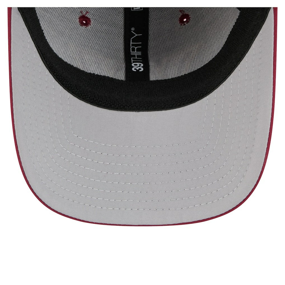 Washington Commanders New Era Perforated 39THIRTY Flex Hat Burgundy