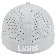 Detroit Lions New Era Perforated 39THIRTY Flex Hat Blue