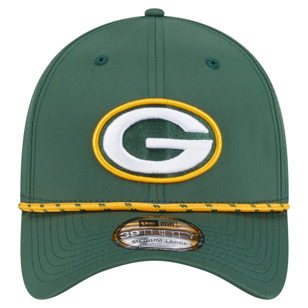 Green Bay Packers New Era Perforated 39THIRTY Flex Hat Green