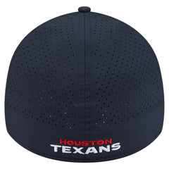 Houston Texans New Era Perforated 39THIRTY Flex Hat Navy