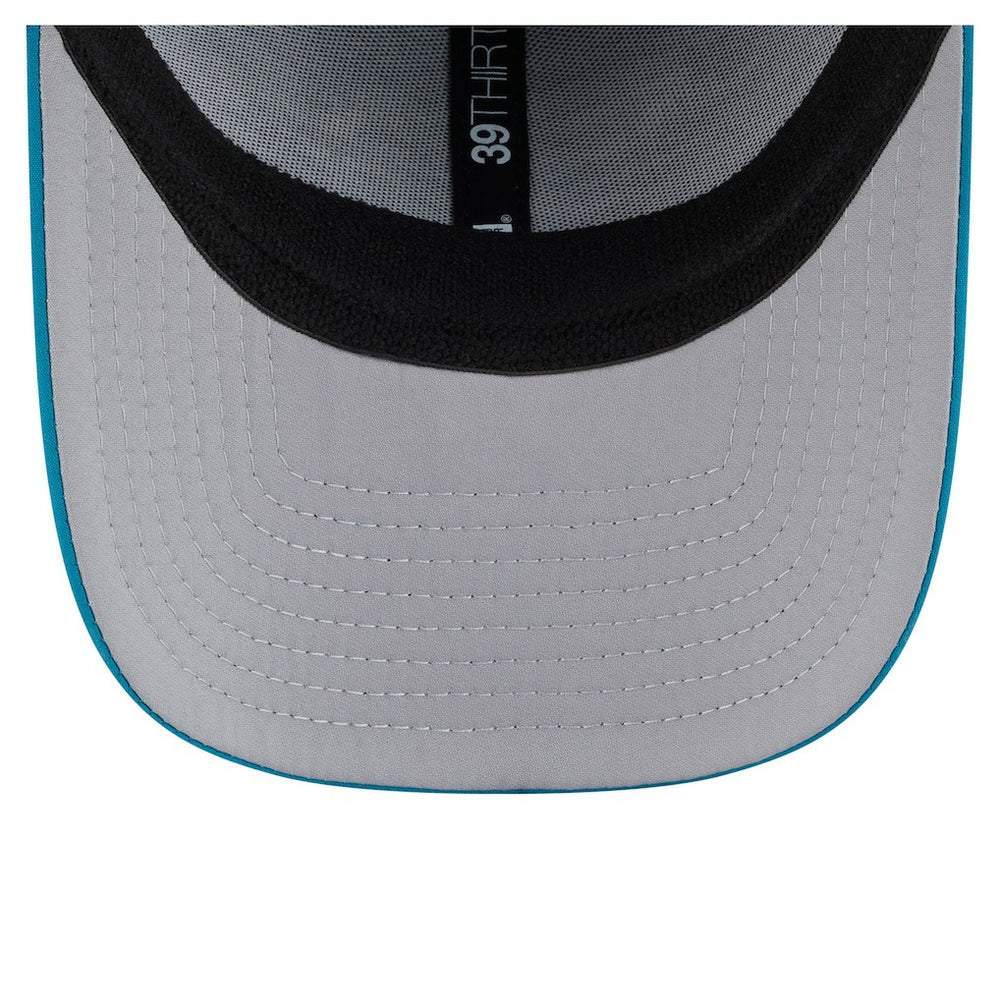 Jacksonville Jaguars New Era Perforated 39THIRTY Flex Hat Teal