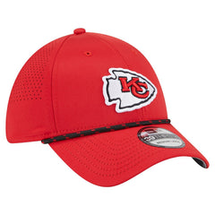 Kansas City Chiefs New Era Perforated 39THIRTY Flex Hat Red