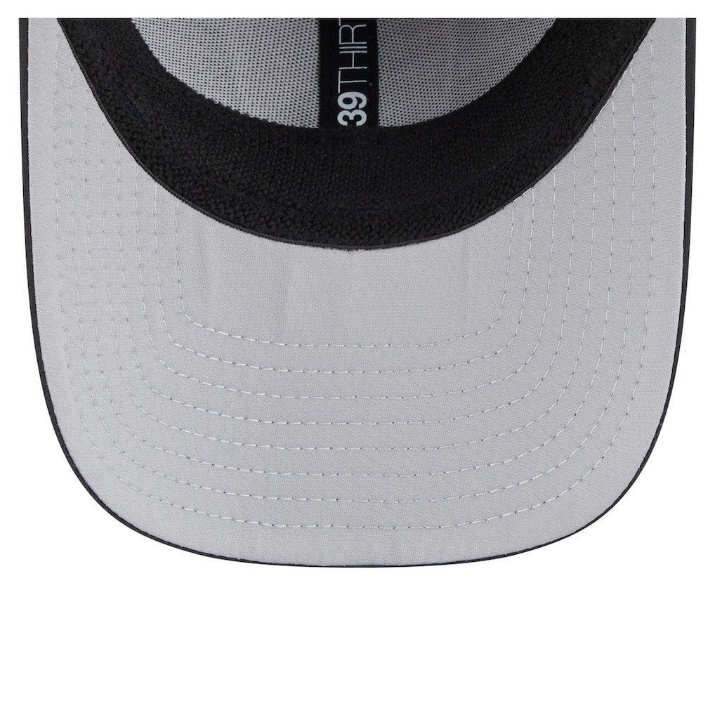 Las Vegas Raiders New Era Perforated 39THIRTY Flex Hat Black