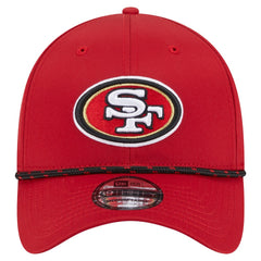 San Francisco 49ers New Era Perforated 39THIRTY Flex Hat Scarlet