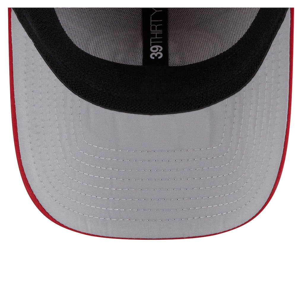 San Francisco 49ers New Era Perforated 39THIRTY Flex Hat Scarlet