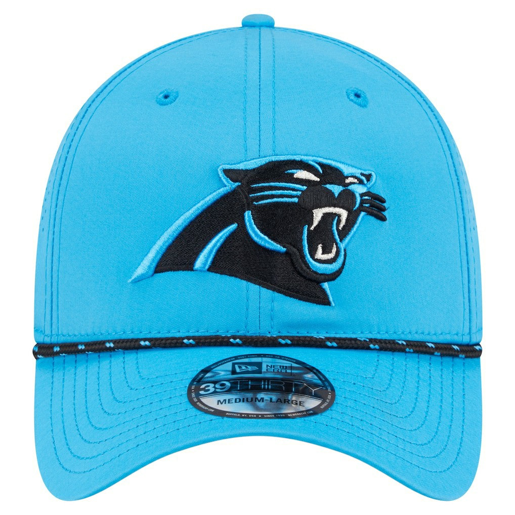 Carolina Panthers New Era Perforated 39THIRTY Flex Hat Blue