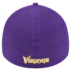 Minnesota Vikings New Era Perforated 39THIRTY Flex Hat Purple
