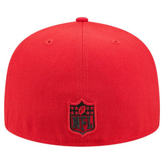 Kansas City Chiefs New Era Tri-Hit 59FIFTY Fitted Hat Red