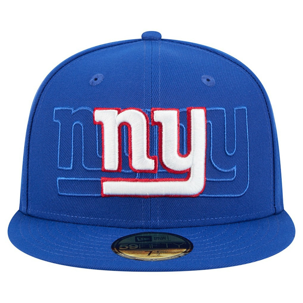 New York Giants New Era Tri-Hit 59FIFTY Fitted Hat Royal